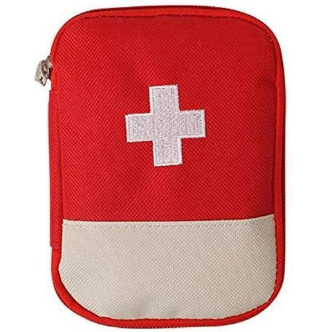 Kalitus Nylon Emergency Mini Small First Aid Kit Travel Pouch Medicine Storage Bag For For Outdoor Camping Hiking Travel Emergency,Multifunction Emergency Medicine, Multicolor