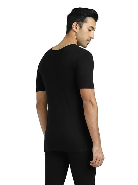 XYXX Men's Thermal Set | Antibacterial, Skin Friendly with Superior Heat Retention | Slim Fit Solid Alpine IntelliHeat Thermal Set